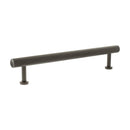 Millhouse Brass Paddington Spiral T-Bar Cabinet Pull Handle 160mm - Urban Dark Bronze