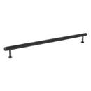 Millhouse Brass Paddington Spiral T-Bar Cabinet Pull Handle 320mm - Matt Black