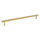 Millhouse Brass Paddington Spiral T-Bar Cabinet Pull Handle 320mm - Satin Brass