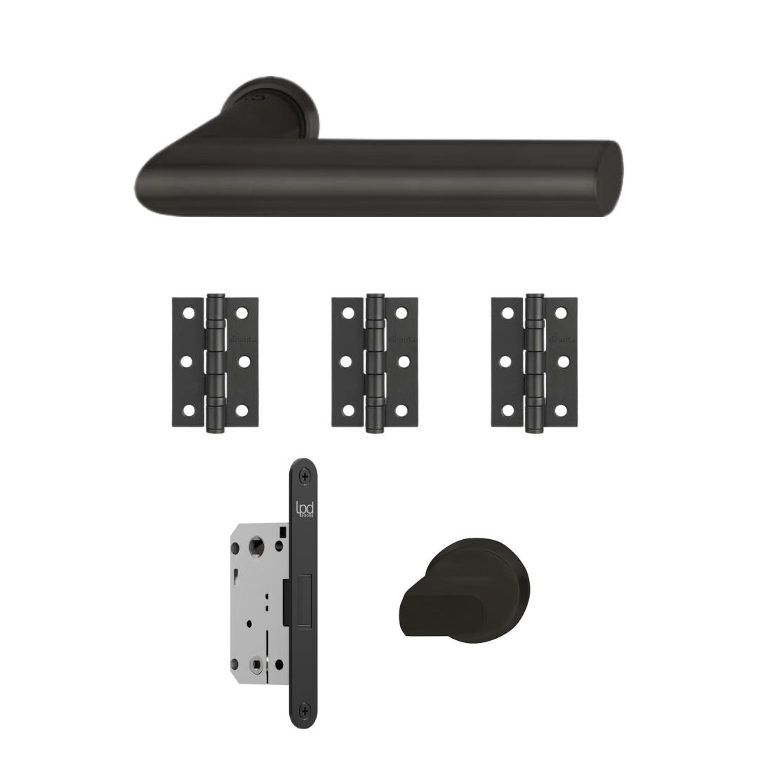 LPD Mercer Privacy Handle Pack (Matt Black)