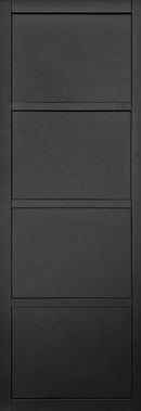 Artis Nairobi Industrial Solid 4P Black Primed Internal door