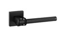 Atlantic Oro&Oro Aria Lever Door Handle on Square Rose - Matt Black