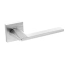 Atlantic Oro&Oro Sienna Lever Door Handle on Square Rose - Satin Chrome