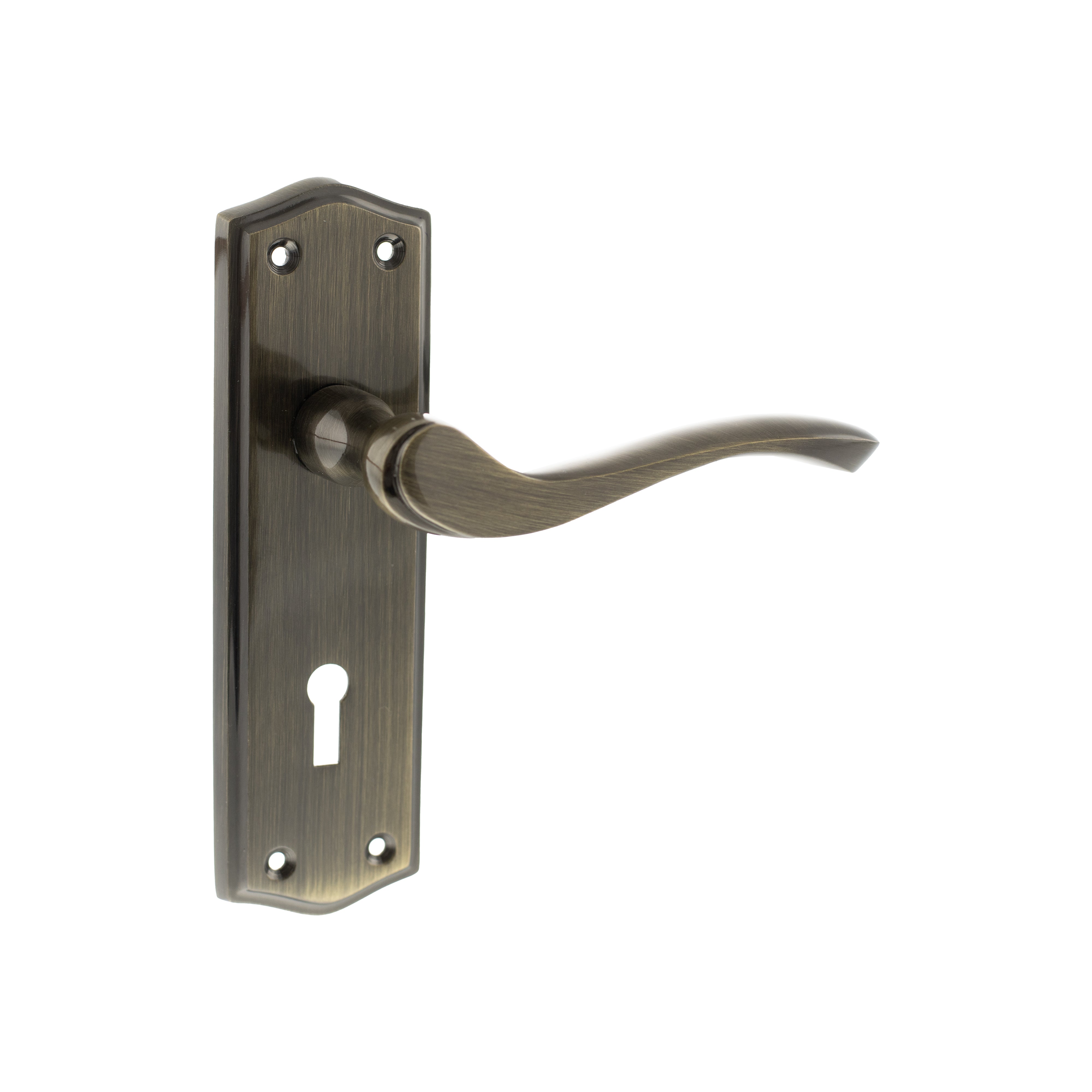 Atlantic OE178 Old English Warwick on Backplate Door Handle Pack