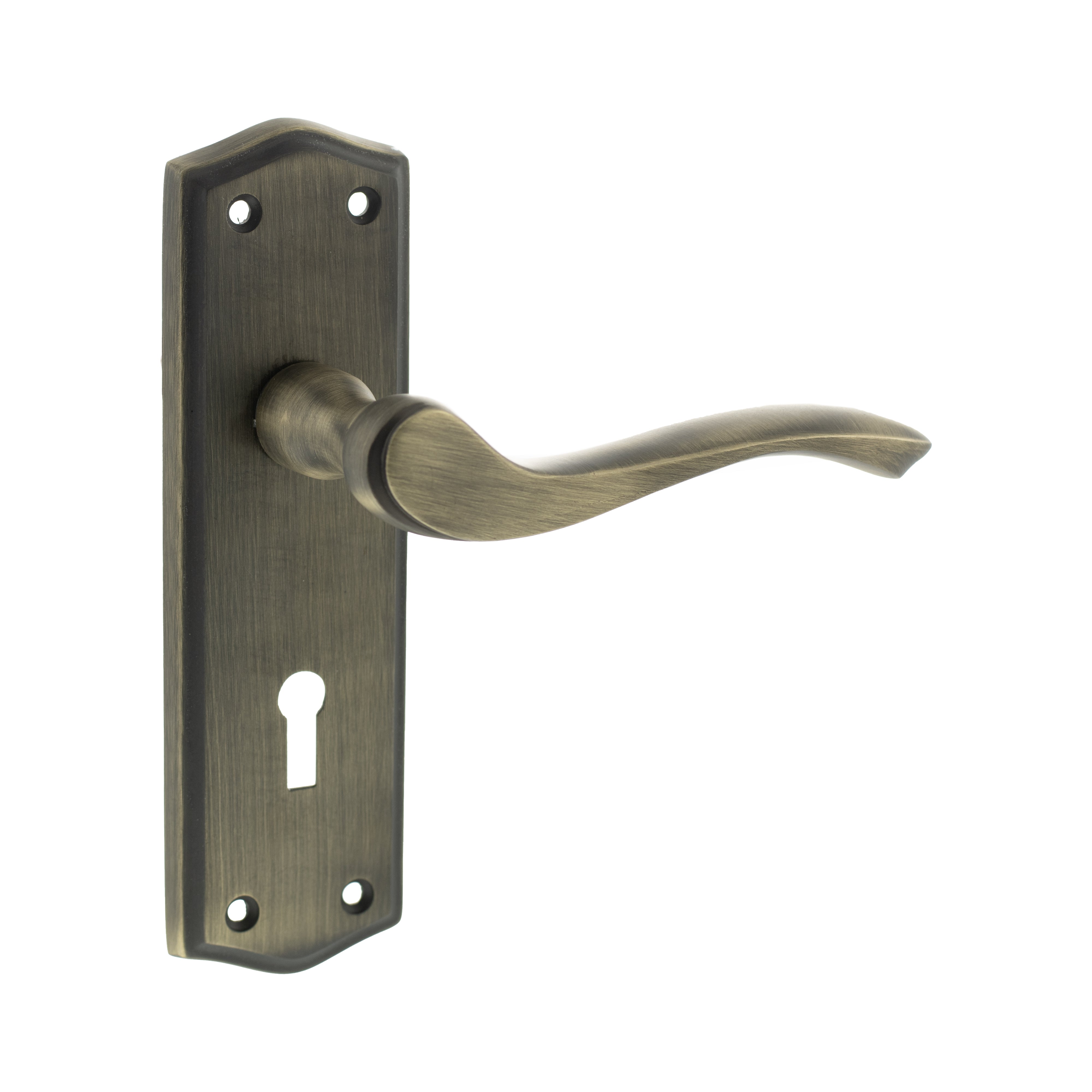 Atlantic OE178 Old English Warwick on Backplate Door Handle Pack
