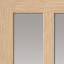 JB Kind Rushmore Oak Glazed Internal Door