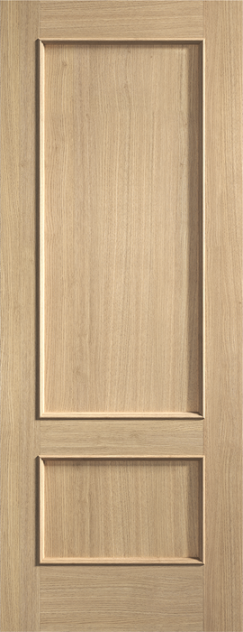 Pre-Assembled Murcia Pre-Finished 2P Oak Door Set