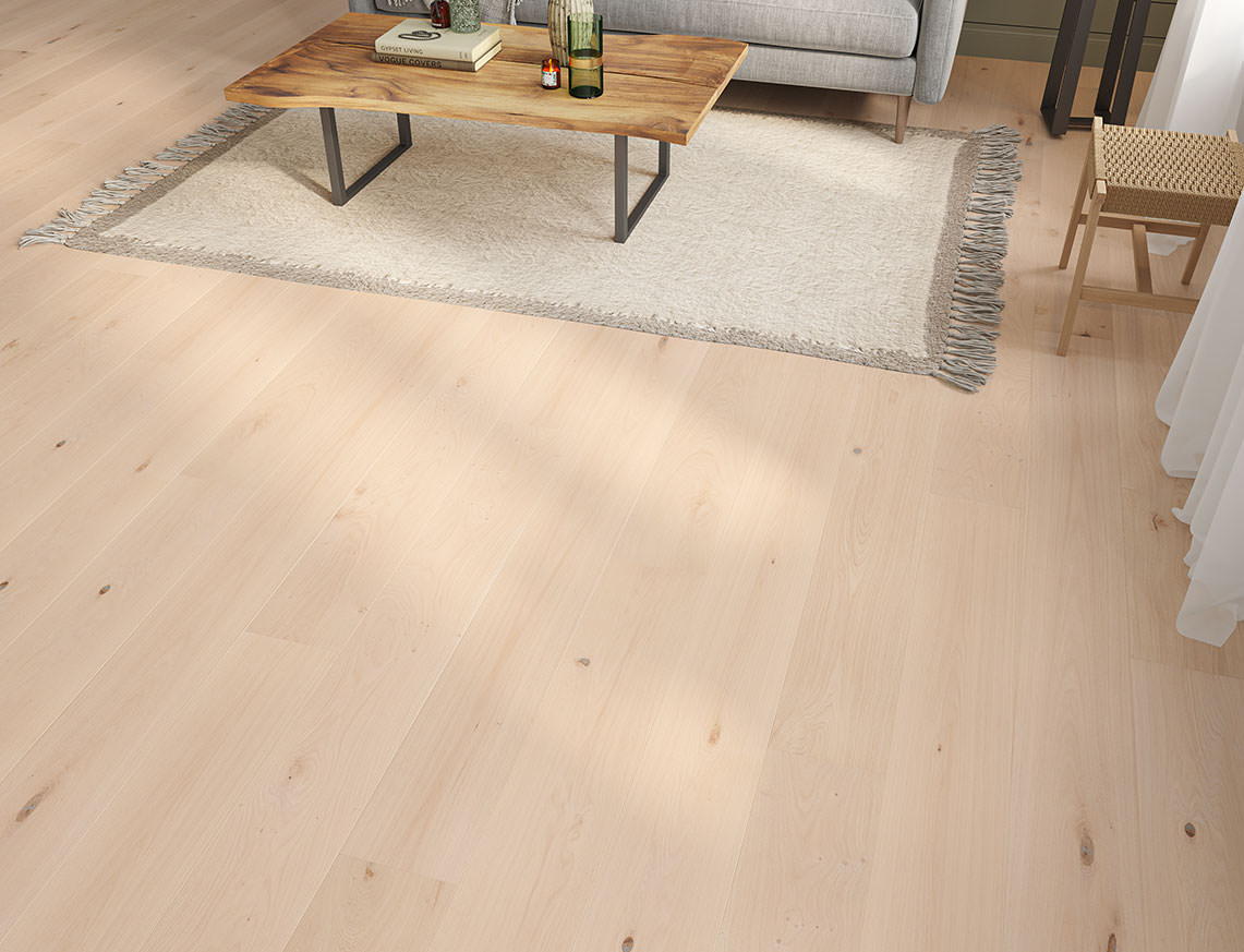Ontario Oak Natural Smooth Plank Engineered Wood Flooring | Unfinished | 190 x 1900 x 14/3mm