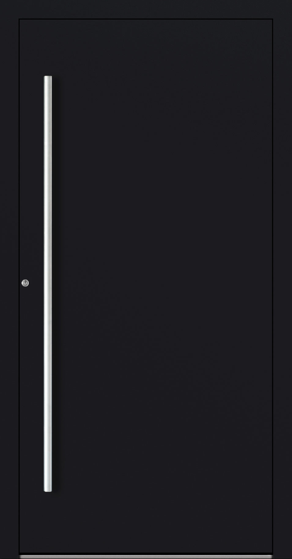 Turenwerke P90 Design 00 Aluminium Door - Black RAL9005