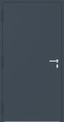 Turenwerke P90 Design 00 Aluminium Door - Dark Blue RAL50011