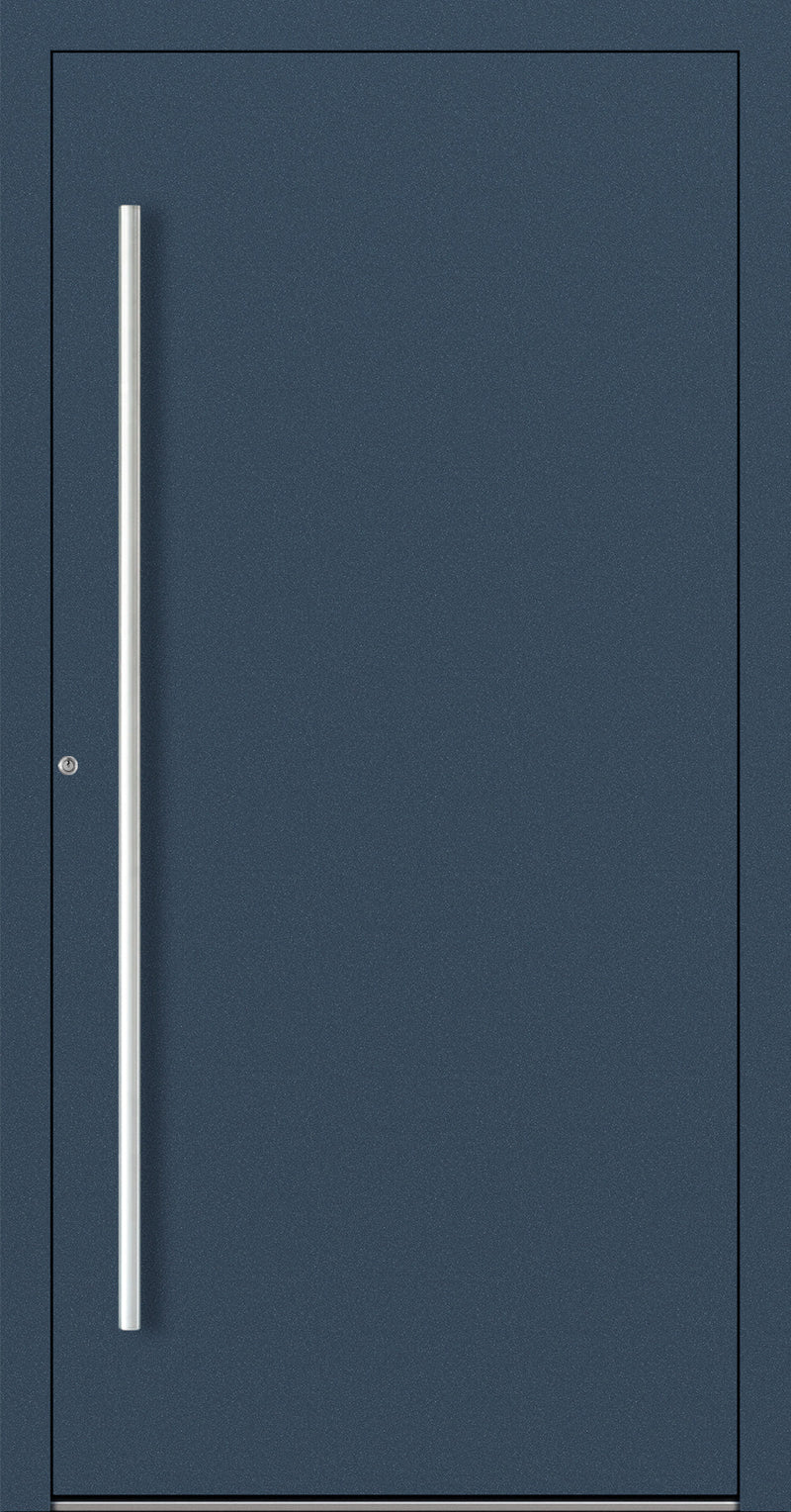 Turenwerke P90 Design 00 Aluminium Door - Dark Blue RAL50011