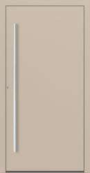 Turenwerke SL75 Design 00 Aluminium Door - Beige RAL1015