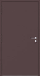 Turenwerke P90 Design 00 Aluminium Door - Rotbraun RAL3005