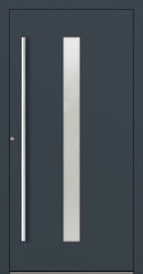 Turenwerke SL75 Design 01 Aluminium Door - Anthracite RAL7016