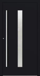 Turenwerke SL75 Design 01 Aluminium Door - Black RAL9005