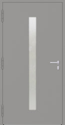 Turenwerke P90 Design 01 Aluminium Door - Grey RAL9007