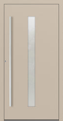Turenwerke P90 Design 01 Aluminium Door - Ivory RAL1015