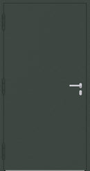 Turenwerke P90 Design 02 Aluminium Door - Fir Green RAL6009