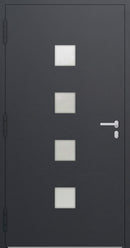 Turenwerke P90 Design 03 Aluminium Door - Anthracite DB703