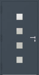 Turenwerke SL75 Design 03 Aluminium Door - Blue RAL5011