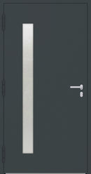 Turenwerke SL75 Design 04 Aluminium Door - Anthracite RAL7016