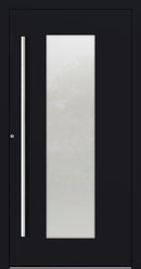 Turenwerke SL75 Design 08 Aluminium Door - Black RAL9005