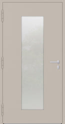 Turenwerke SL75 Design 08 Aluminium Door - Beige RAL1015