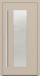 Turenwerke P90 Design 08 Aluminium Door - Ivory RAL1015