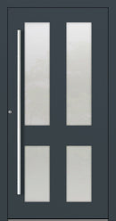 Turenwerke P90 Design 09 Aluminium Door - Anthracite RAL7016