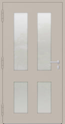 Turenwerke SL75 Design 09 Aluminium Door - Beige RAL1015