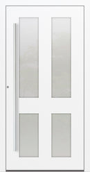 Turenwerke SL75 Design 09 Aluminium Door - White RAL9016