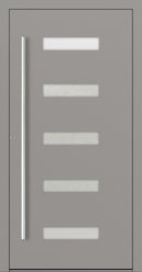 Turenwerke P90 Design 11 Aluminium Door - Grey/White