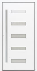 Turenwerke SL75 Design 11 Aluminium Door - White RAL9016
