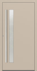 Turenwerke P90 Design 14 Aluminium Door - Ivory RAL1015