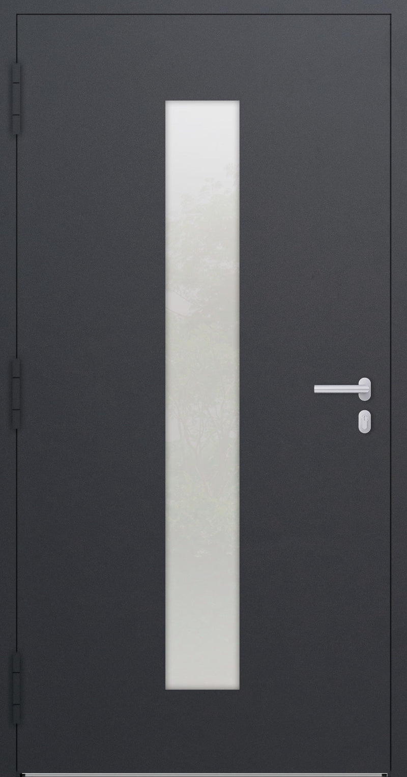 Turenwerke SL75 Design 15 Aluminium Door - Anthracite DB703