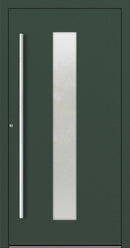 Turenwerke SL75 Design 15 Aluminium Door - Fir Green RAL6009