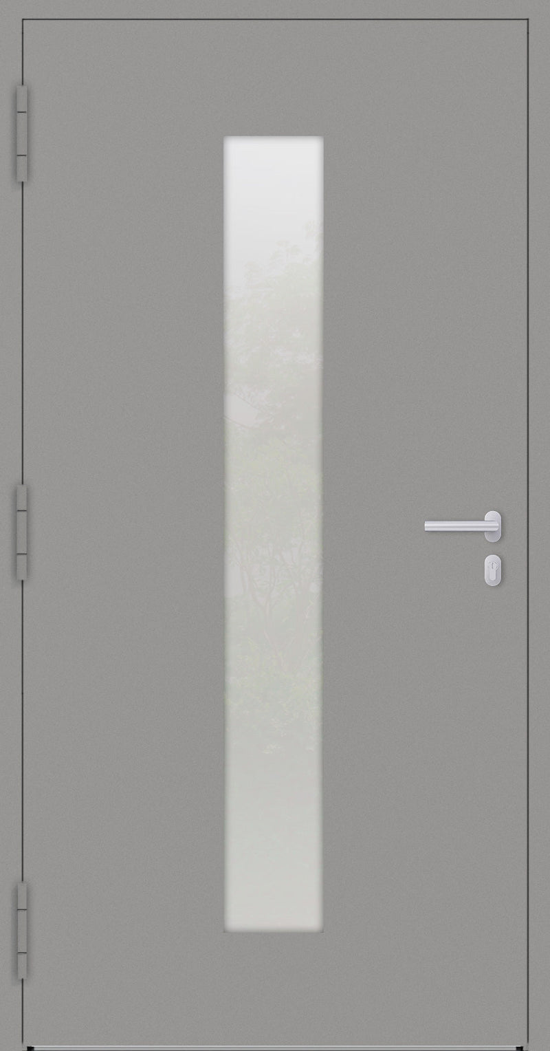 Turenwerke SL75 Design 15 Aluminium Door - Grey RAL9007