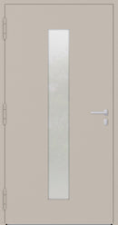 Turenwerke P90 Design 15 Aluminium Door - Ivory RAL1015