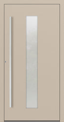 Turenwerke SL75 Design 15 Aluminium Door - Ivory RAL1015