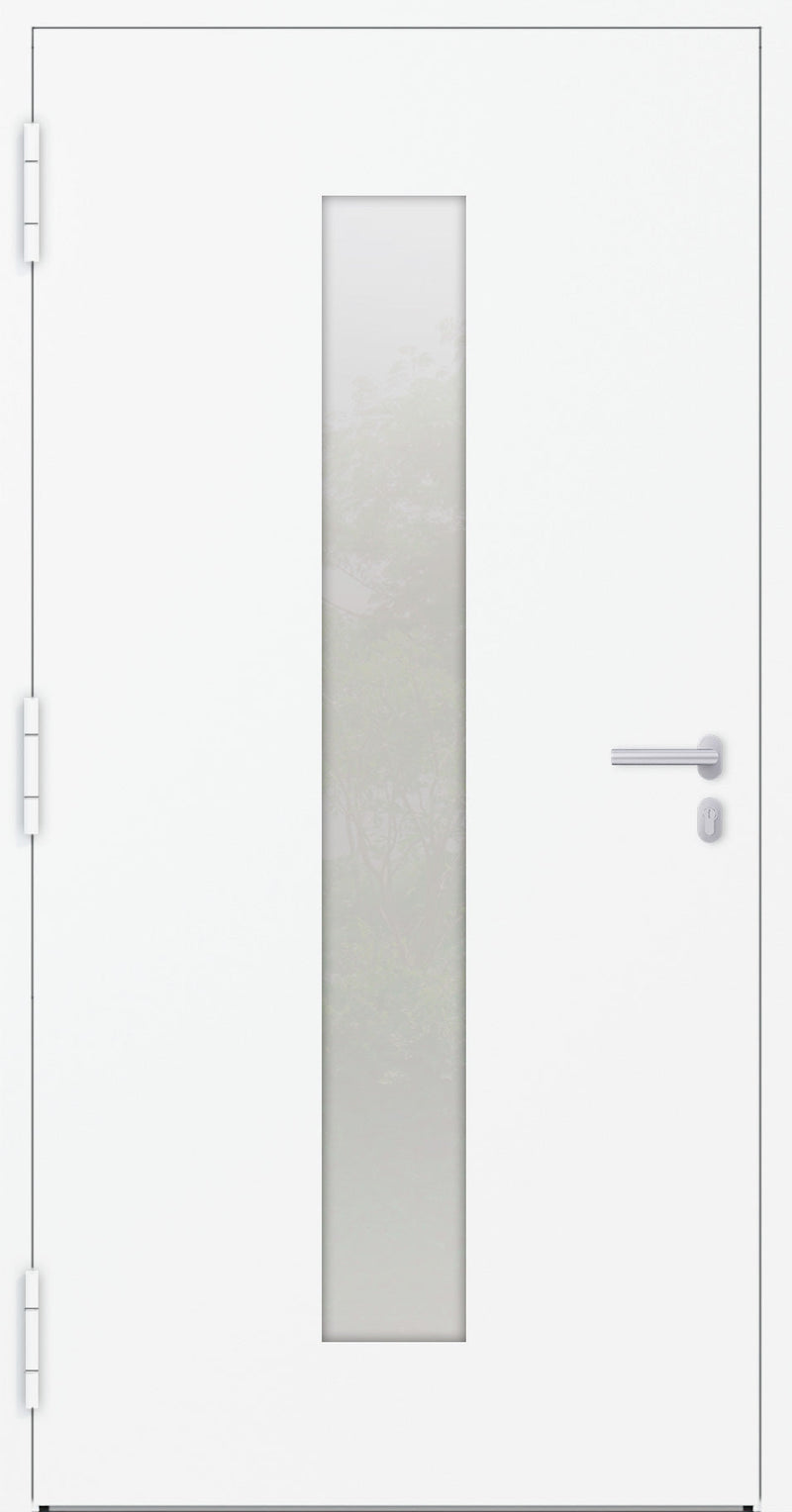 Turenwerke SL75 Design 15 Aluminium Door - Anthracite/White