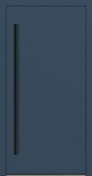 Turenwerke SL75 Design 20 Aluminium Door - Blue RAL5011 - Blackline