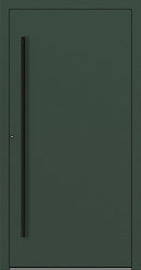 Turenwerke P90 Design 20 Aluminium Door - Fir Green RAL6009 - Blackline