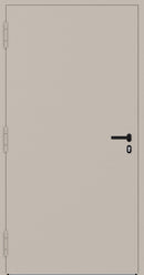 Turenwerke P90 Design 20 Aluminium Door - Ivory RAL1015 - Blackline