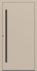 Turenwerke P90 Design 20 Aluminium Door - Ivory RAL1015 - Blackline
