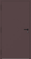 Turenwerke P90 Design 20 Aluminium Door - Rotbraun RAL3005 - Blackline