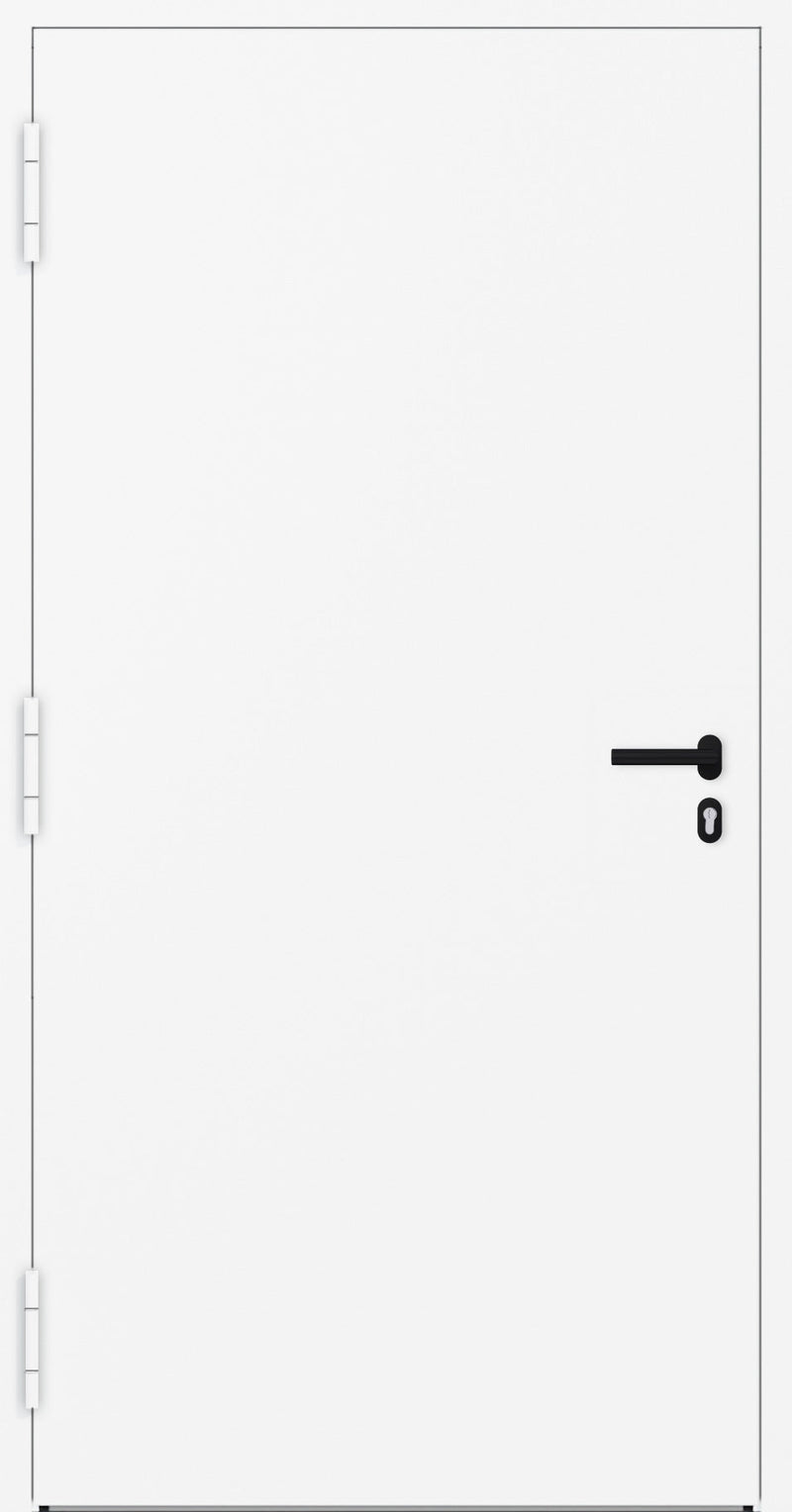 Turenwerke P90 Design 20 Aluminium Door - Grey/White - Blackline