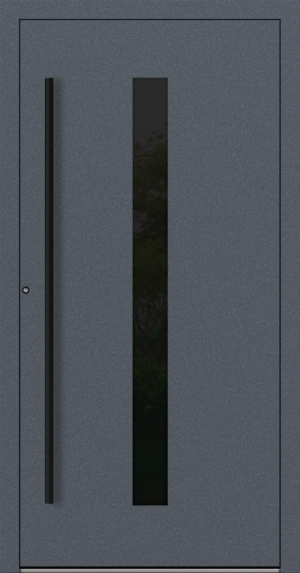 Turenwerke P90 Design 21 Aluminium Door - Anthracite DB703 - Blackline