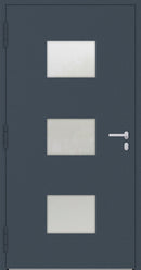 Turenwerke P90 Design 210 Aluminium Door - Dark Blue RAL5011