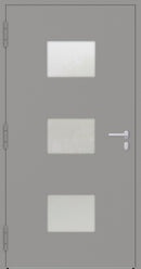 Turenwerke SL75 Design 210 Aluminium Door - Grey RAL9007