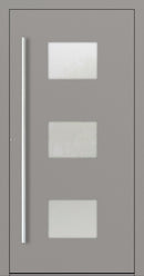 Turenwerke SL75 Design 210 Aluminium Door - Grey White